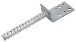 SWG Stützenschuh verzinkt L-Form 80x40x4,0 mm