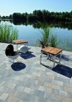 teamline Betonpflaster MONTI antik muschelkalkmix gerumpelt - 8 cm - Mischformate