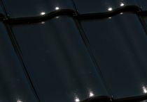 teamline DEBA Ton- Flachdachziegel schwarz edelengobiert (LG:SH)