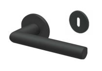 teamline Türdrücker LASU Black satin