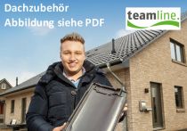 teamline FRUNA Dachfenster, 45x55 cm schwarz engobiert