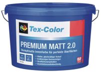 Tex-Color Wandfarbe Premium Mattweiß 2.0 TC1218