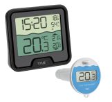 TFA Funk-Pool-Thermometer Marbella mit Sender schwarz (30306601)
