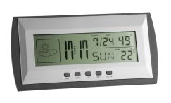 TFA elektronische Wetterstation anthrazit/silber (351065)