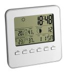 TFA QUADRO Funkwetterstation inkl Batterien und Sender silber (35.1098.54)