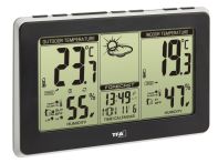 TFA Funk-Wetterstation Mondo schwarz Kunststoff (35.1151.01)