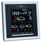 TFA HELIOS COLOR WETTERdirekt Station inkl. Batterie und Sender silber/schwarz (35.5057.IT) (35.5057.IT)