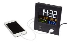 TFA Digitalwecker Mini Charge mit USB Ladefunktion (60.2020.01)