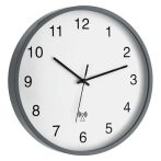 TFA Funk-Wanduhr grau/weiß (60.3511.10)