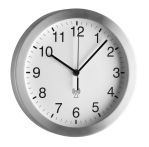 TFA Funk-Wanduhr Gehäuse aluminium gebürstet (98.1091.02)