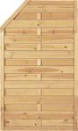 Sichtschutzzaun Maxi-Massiv-Stufe II grün 90 x 150/120 cm