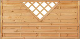 Sichtschutzzaun T&J Maxi-Massiv-V-Ranki grün 180 x 90 cm