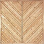 Sichtschutzzaun Maxi-Diagonal 1 grün 180 x 180 cm