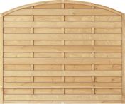 Sichtschutzzaun Maxi-Bogen grün 180 x 150/130 cm