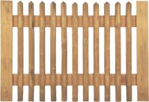Vorgartenzaun Tor für Senkrechtzaun 300 x 80 cm Latten 55 mm