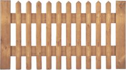 Vorgartenzaun Tor für Senkrechtzaun 300 x 100 cm Latten 55 mm
