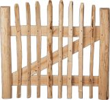 ROLLO Lattenzauntor Breite ca. 100 cm Lattenabstand 8-10 cm, Höhe 60 cm