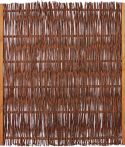 FUEGO Weidengeflechtzaun m. seitl. Rahmen 120 x 140 cm