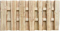 Sichtschutzzaun JÜTLAND-Serie Lärche, 180 x 90 cm