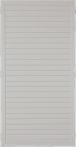 LIGHTLINE KS-Zaunelement 90 x 180 cm silbergrau