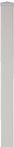 LIGHTLINE KS Pfosten silbergrau 9 x 9 x 150 cm inkl. Pfostenkappe