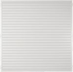 LIGHTLINE KS-Zaunelement 180 x 180 cm weiß