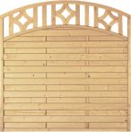 Sichtschutzzaun Aktion-Antik Doppelbogen I 180 x 180/160 cm
