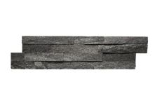 T-Trading Brickstones 10x40cm Quarzit schwarz (1-1,5 cm) 1040BS-BL