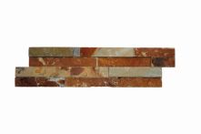 T-Trading Brickstones 10x40cm Schiefer multicolour (0,7-1 cm) 1040BS-MC