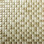 T-Trading Mosaik 1,5 x 1,5 cm LINEA hellbeige 1515LI03 mix Glas