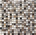 T-Trading Mosaik 1,5 x 1,5 cm SONARA caramel 1515SONARA mix Glas/Naturstein