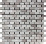 T-Trading Mosaik 1,5 x 3 cm Macciato beige-braun 1530MA mix Naturstein, 30,5 x 30,5