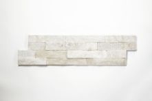 T-Trading Brickstones 15x55cm Quarzit weiß (2-3 cm) 1560WAVBSW