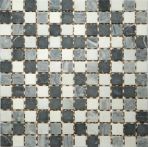 T-Trading Mosaik 2,3 x 2,3 cm nero mix 2323NERO