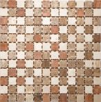T-Trading Mosaik 2,3 x 2,3 cm rosso mix 2323ROSSO-V viareggio
