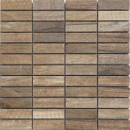 T-Trading Feinsteinzeug Stäbchenmosaik 30x30cm ARBOR braun 3030ARBOR-B