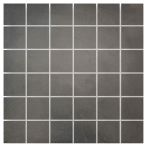 Boizenburg Feinsteinzeug Mosaik 30x30cm 5x5 LEEDS anthrazit 0505LE01