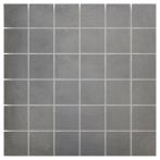 Boizenburg Feinsteinzeug Mosaik 30x31cm 5x5 LEEDS grau 0505LE02