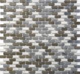 T-Trading Mosaik 1 x 2,3 cm Brick azul O4449336 bardig. carrara Naturstein