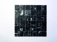 T-Trading Mosaik 4,8 x 4,8 cm/2,3 x 2,3 O4449328 cm ELEGANCE schwarz Natursteinmosaik