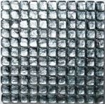 T-Trading Mosaik 2,5 x 2,5 cm BUBBLEGLAS silber SJ001 Glas