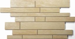 T-Trading Feinsteinzeug Mosaik 31,5x48,5cm QUARZIT beige (BS2) ZM6313-MOSAIK