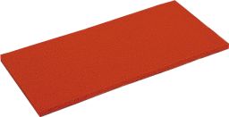 roter Belag 14 x 28 cm, 9 mm (1428BR1)
