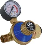 Propanregler m.Manometer 3/8 L 1-4 bar, 10 kg/h Durchfluss (52115)