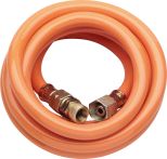 Gasschlauch ND 2m 1/4 Zoll links mit Schlauchverbinder (52450)