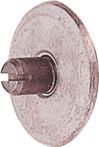 HM-Ersatzrad 20 x 3 mm Bohrung 5 mm, mit Achse (68003)