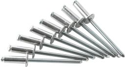 Aluminium-Blindnieten 3 x 10mm 50 Stück im Pack (ABN310)