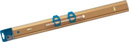Galerielineal 60cm, 2 Libellen und Nagelbox (GAL)