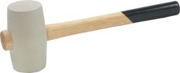 Gummihammer weiß 85 mm Größe 4 (GHW85)