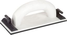 Handschleifer mit Klappverschluß, 9x24cm, Moosgummi-Belag (HS1)